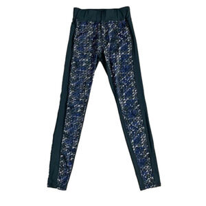 Industry Women's Leggings Tights Activewear High Rise Print pattern Black XS